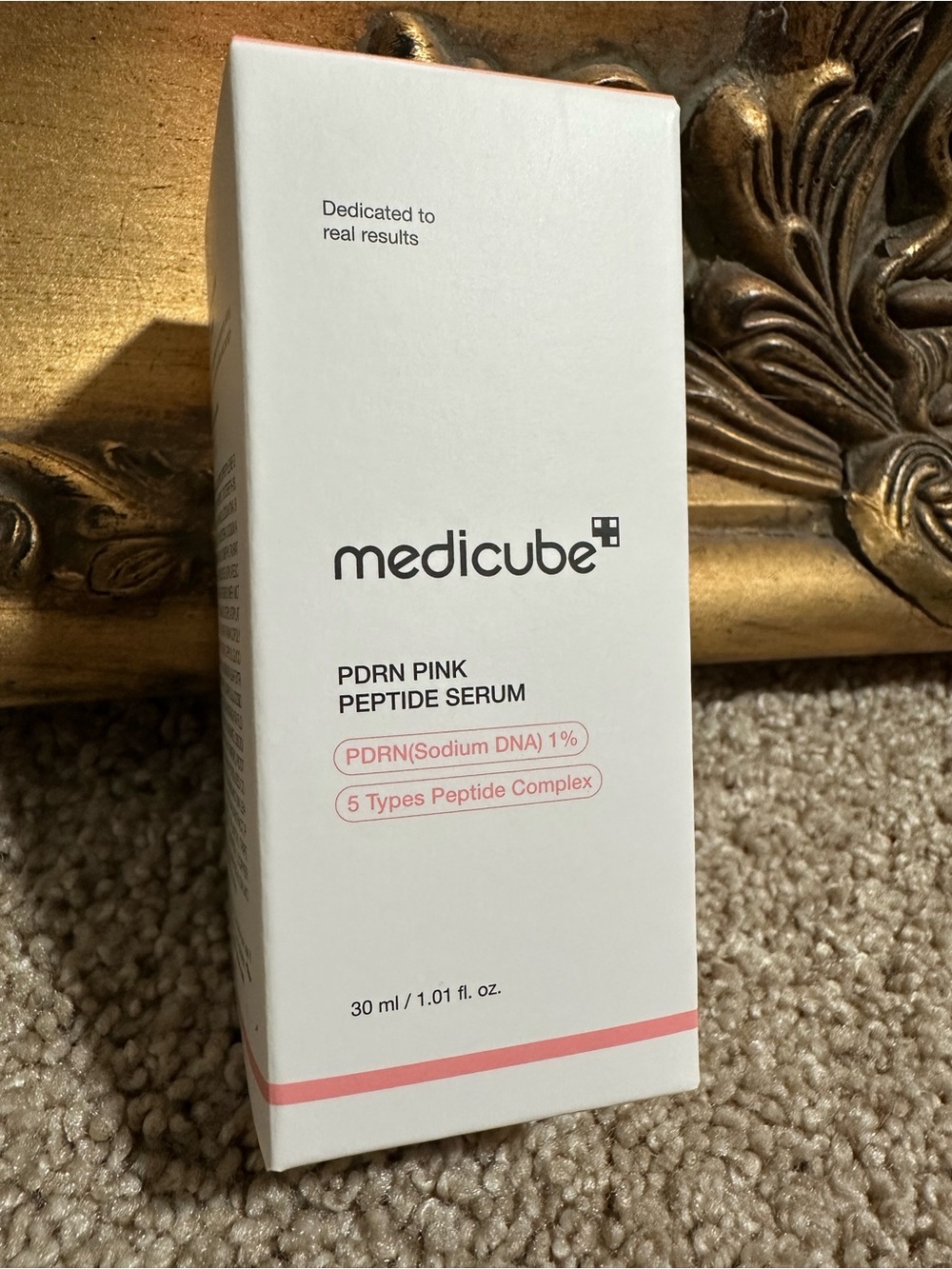 New In Box K Korean Beauty Medicube PDRN Pink Peptide Serum 30ml 1.01oz